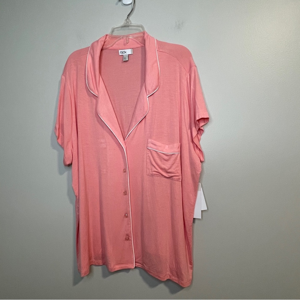 Nordstrom Pink Flamingo Pajama Top
